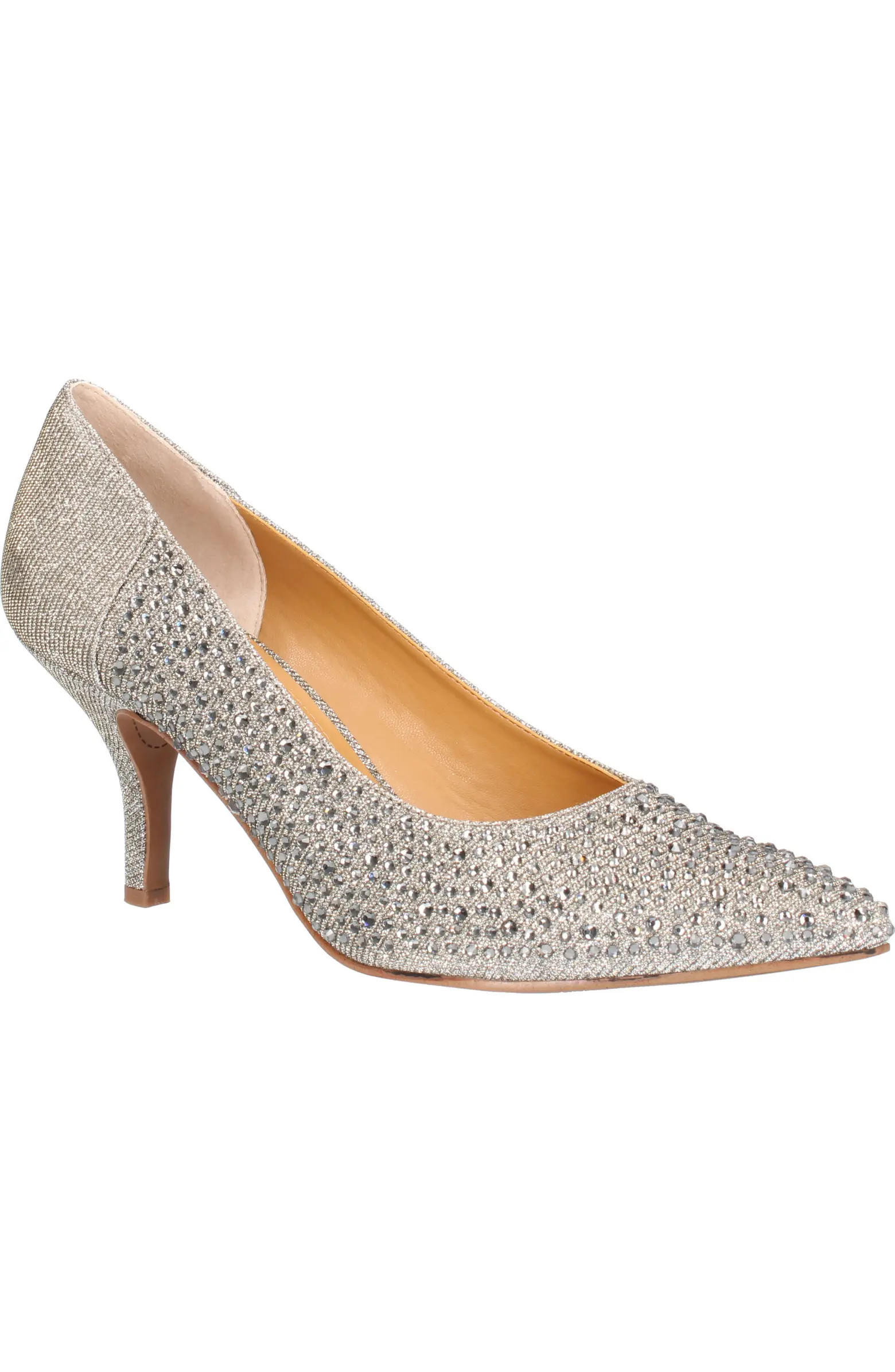 Rishna Crystal Embellished Pointed Toe Pump (Women) | Nordstrom