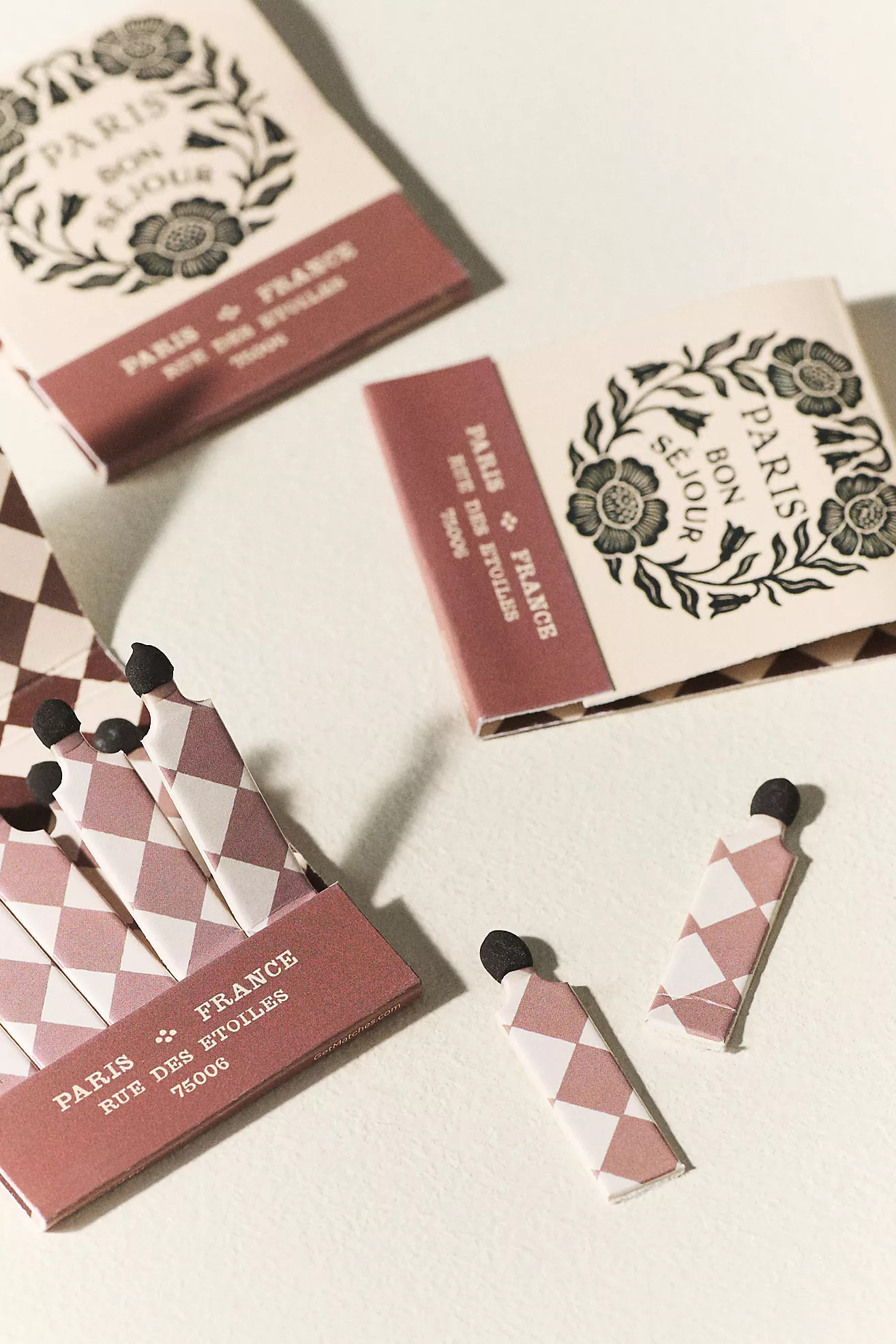 Hotel Bon Sejour Mini Matchbook, Set of 3 | Anthropologie (US)