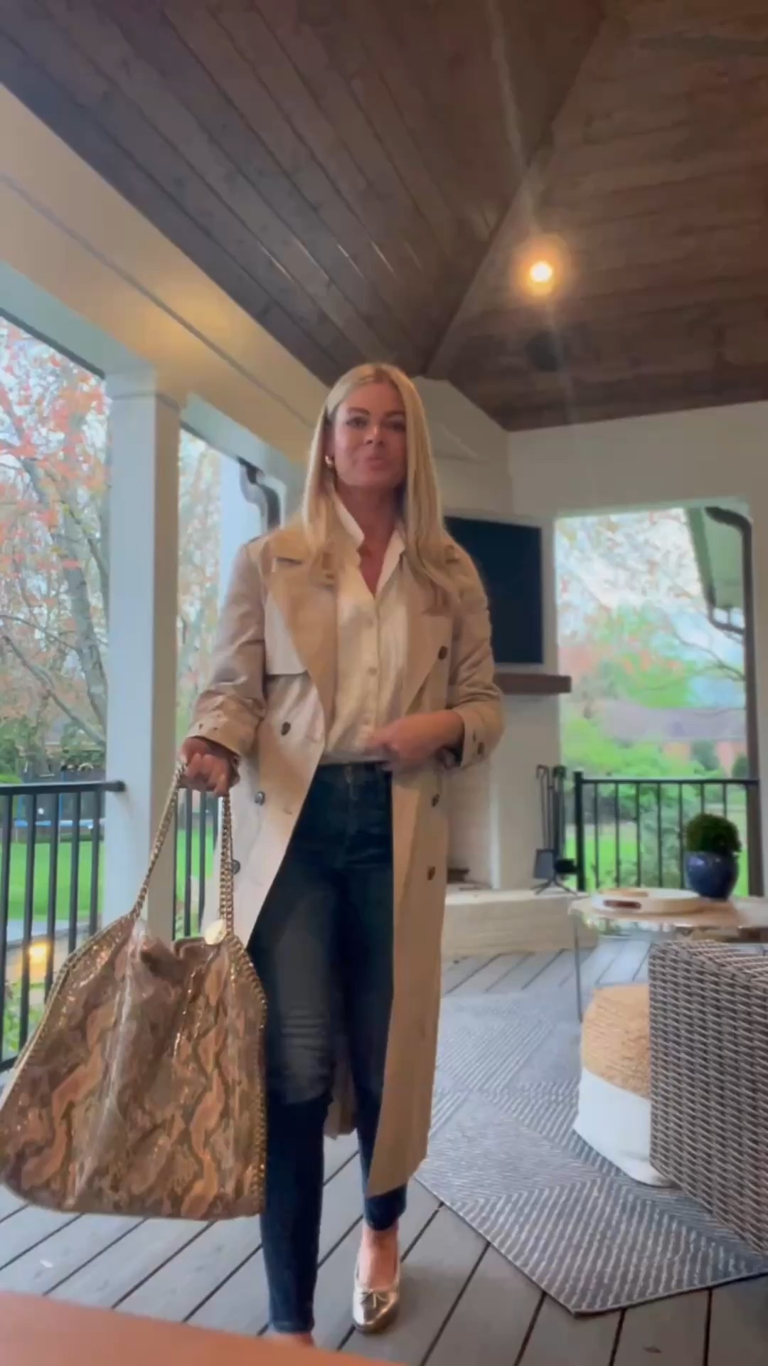 🌧️ It’s definitely trench coat season 🌧️ 
Sharing this classic 🧥 that’s currently on sale!

#LTKOver40 #LTKSaleAlert #LTKFindsUnder50