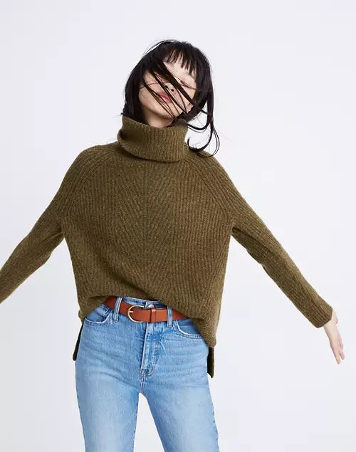 Mercer Turtleneck Sweater in Coziest Yarn | Madewell