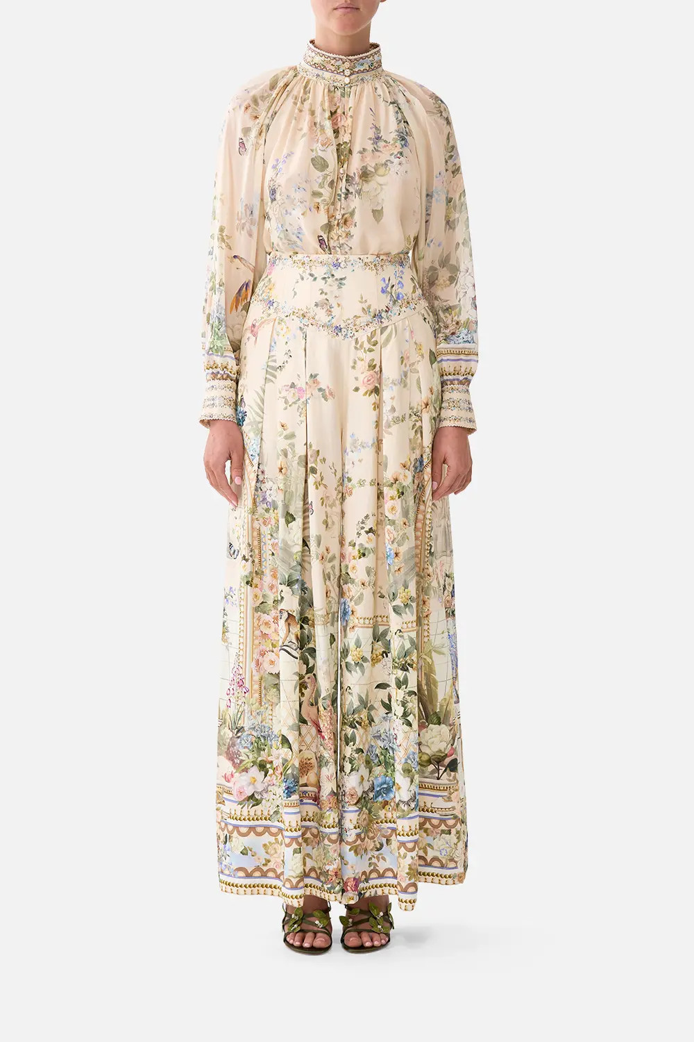 Camilla Corset Waist Wide Leg Pant (Women) | Nordstrom | Nordstrom