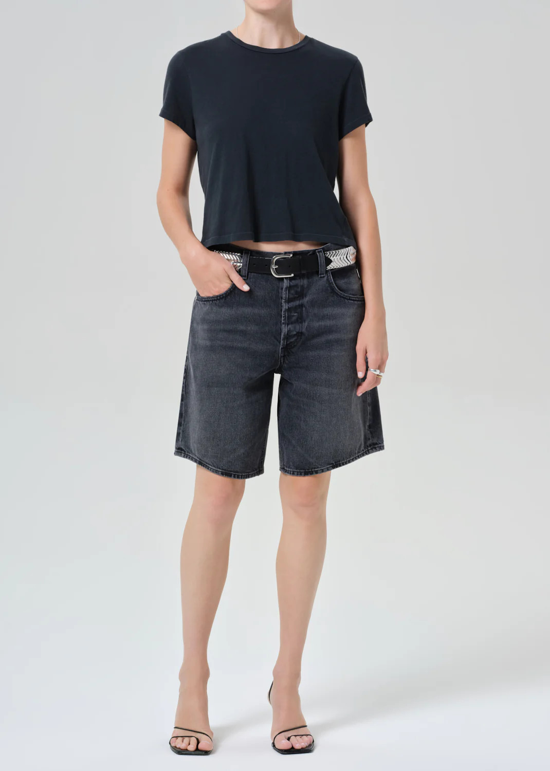 Ayla Short in Vintage Black | Citizens of Humanity