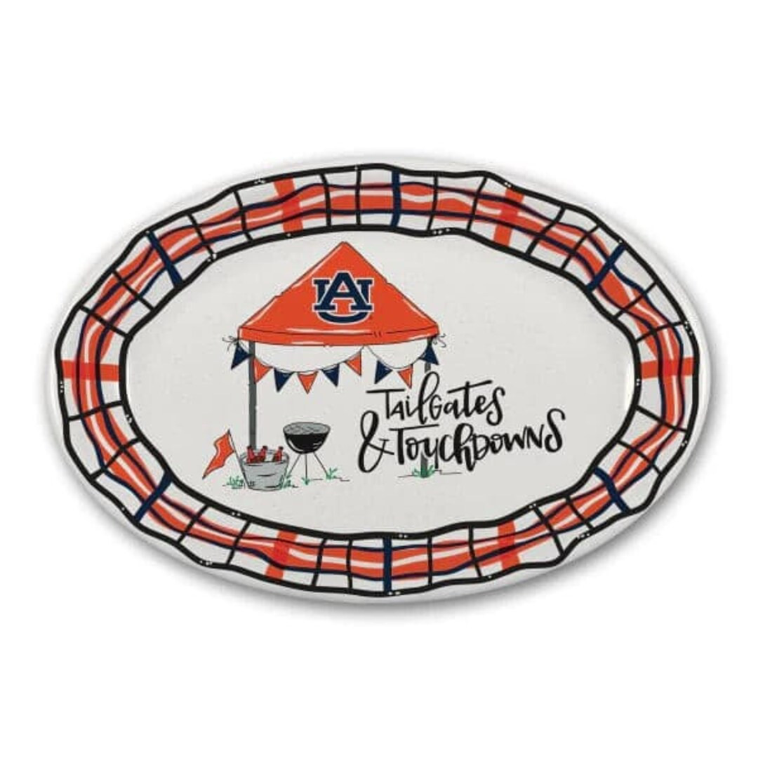 Auburn Tigers Tailgates & Touchdowns Melamine Platter - Etsy | Etsy (US)