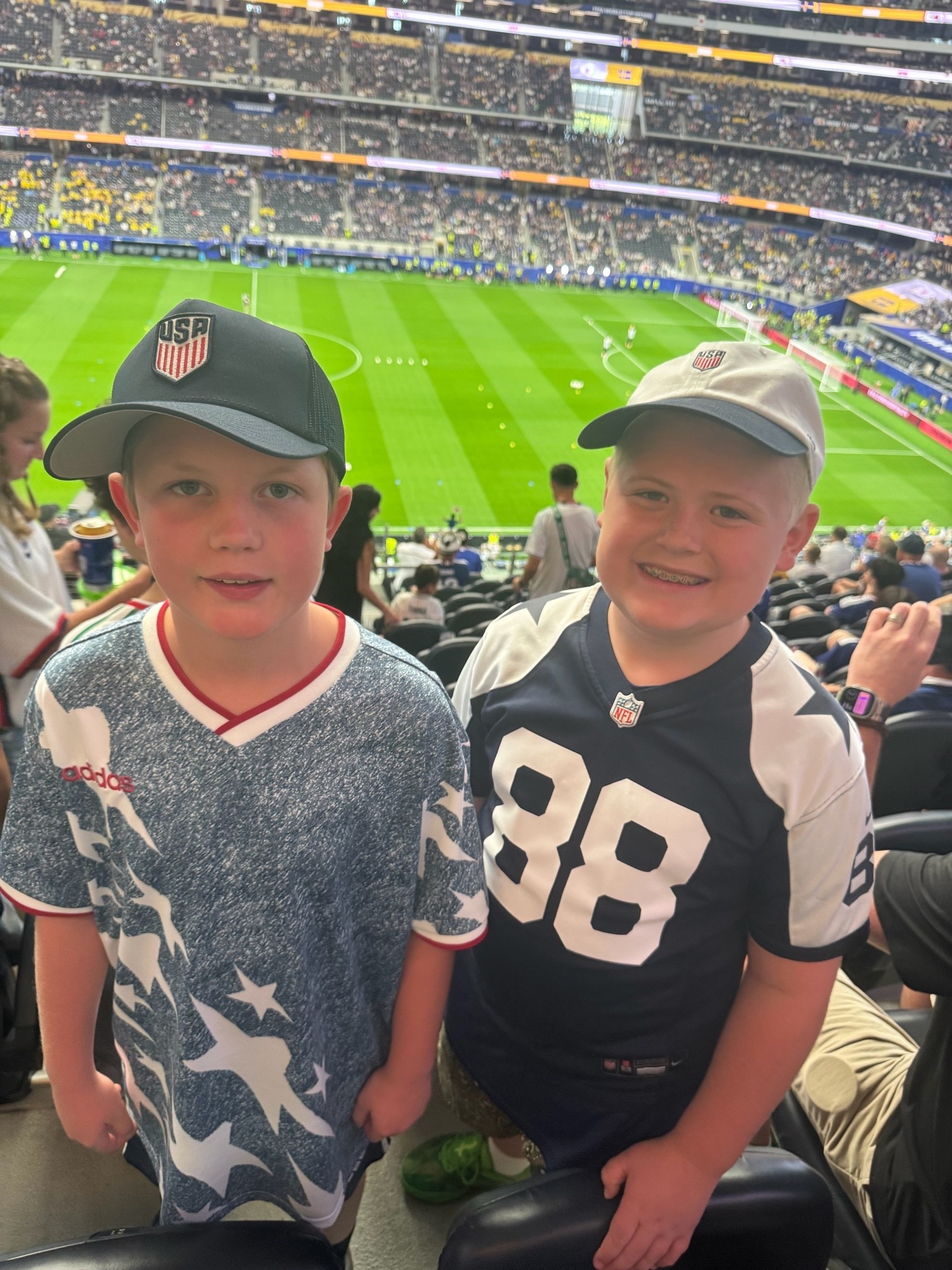 U-S-A! 🇺🇸⚽️ #usa #soccer

#LTKKids