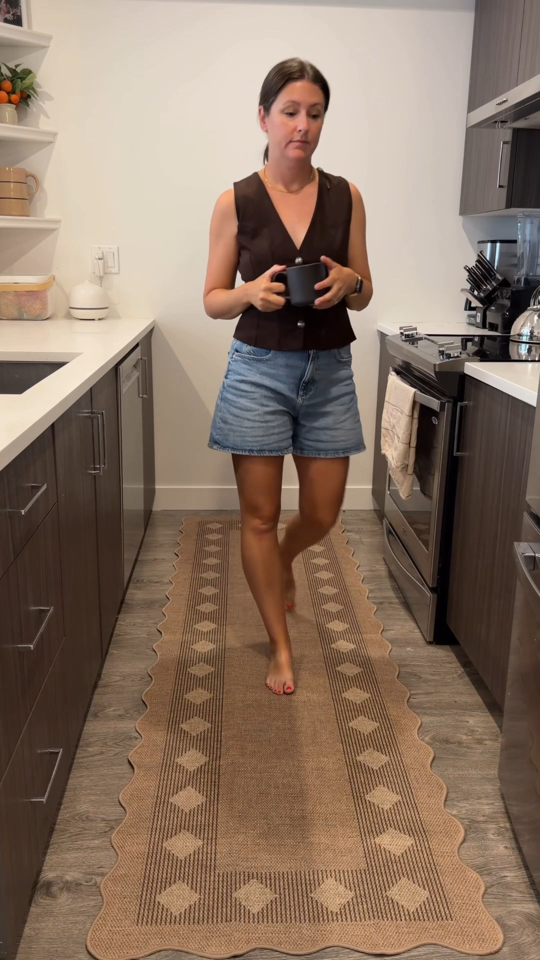 I was convinced I didn't need a washable kitchen rug. I figured I'd just clean a regular one. 
Turns out... I was very wrong. 😵‍💫
It never actually looked clean, no matter how much I scrubbed it. I finally switched to this washable rug from @Lahome, and it's one of the best home swaps I've made. Whenever it gets dirty, I just throw it in the wash, and it comes out looking brand new every time.
I don't think I'll ever own a regular kitchen rug again. 😍 #ad

#LTKhome #LTKsale