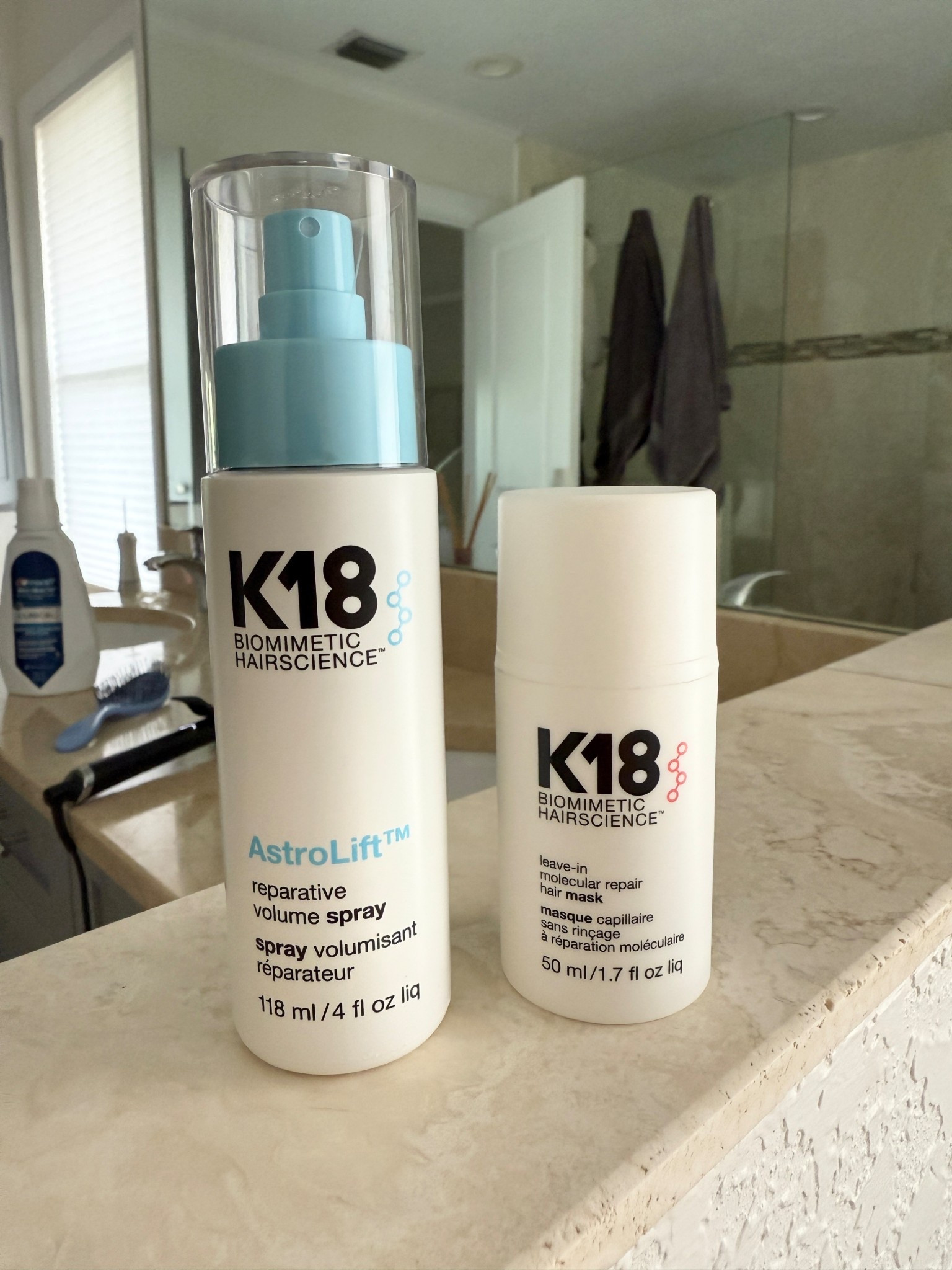 I love K 18 hair products these two I use for volume and to repair my hair from using hot tools and other environmental condition.   #hair #beauty #k18

#LTKHome #LTKFindsUnder50 #LTKBeauty