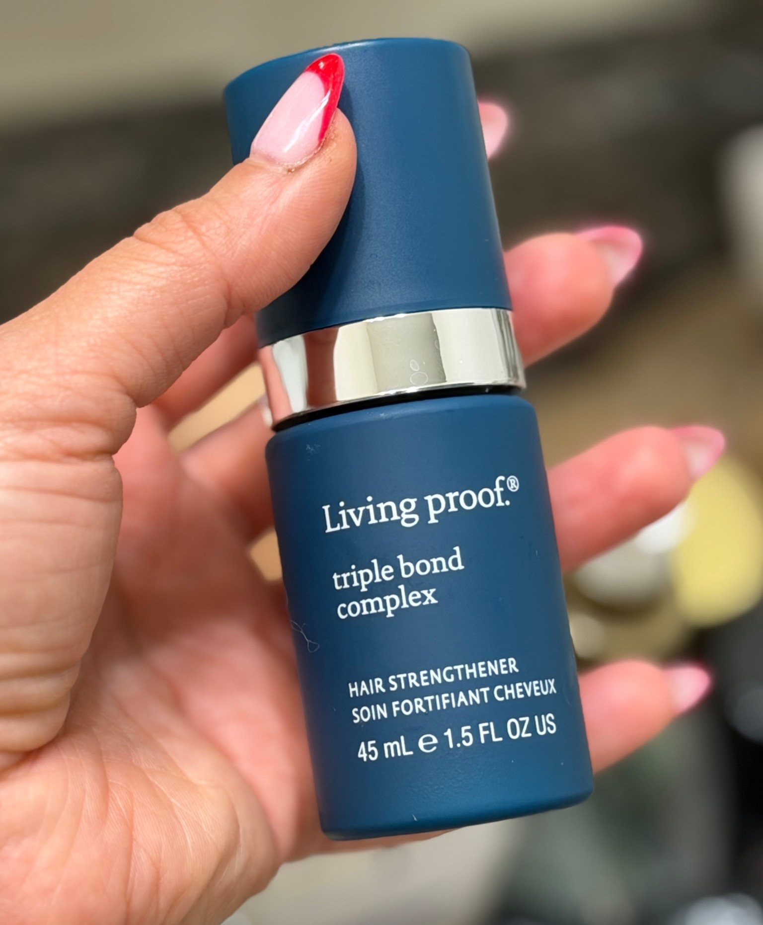 
Stronger, healthier hair starts here ✨
I’ve been loving the Living Proof Triple Bond Complex to repair damage, strengthen hair, and boost shine.

💙 Linked on LTK to shop
#hair #healthier-hair #self-care #beauty 

#LTKBeauty #LTKU #LTKselfcare