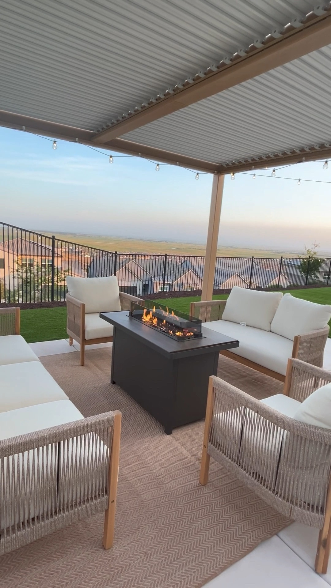 Linking all the furniture and light sources below for backyard setup!!! 

#LTKHome #LTKSeasonal #LTKSummerEdit