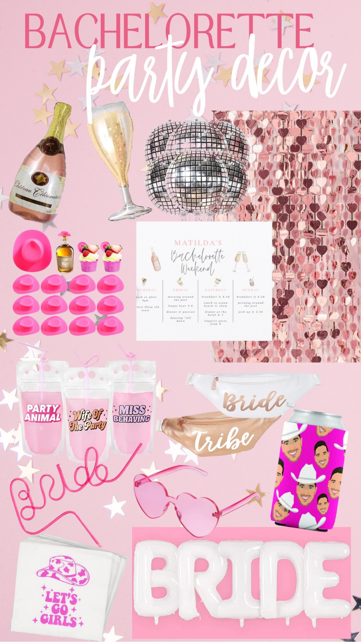 Bachelorette party decor 

#LTKunder100 #LTKunder50 #LTKFind