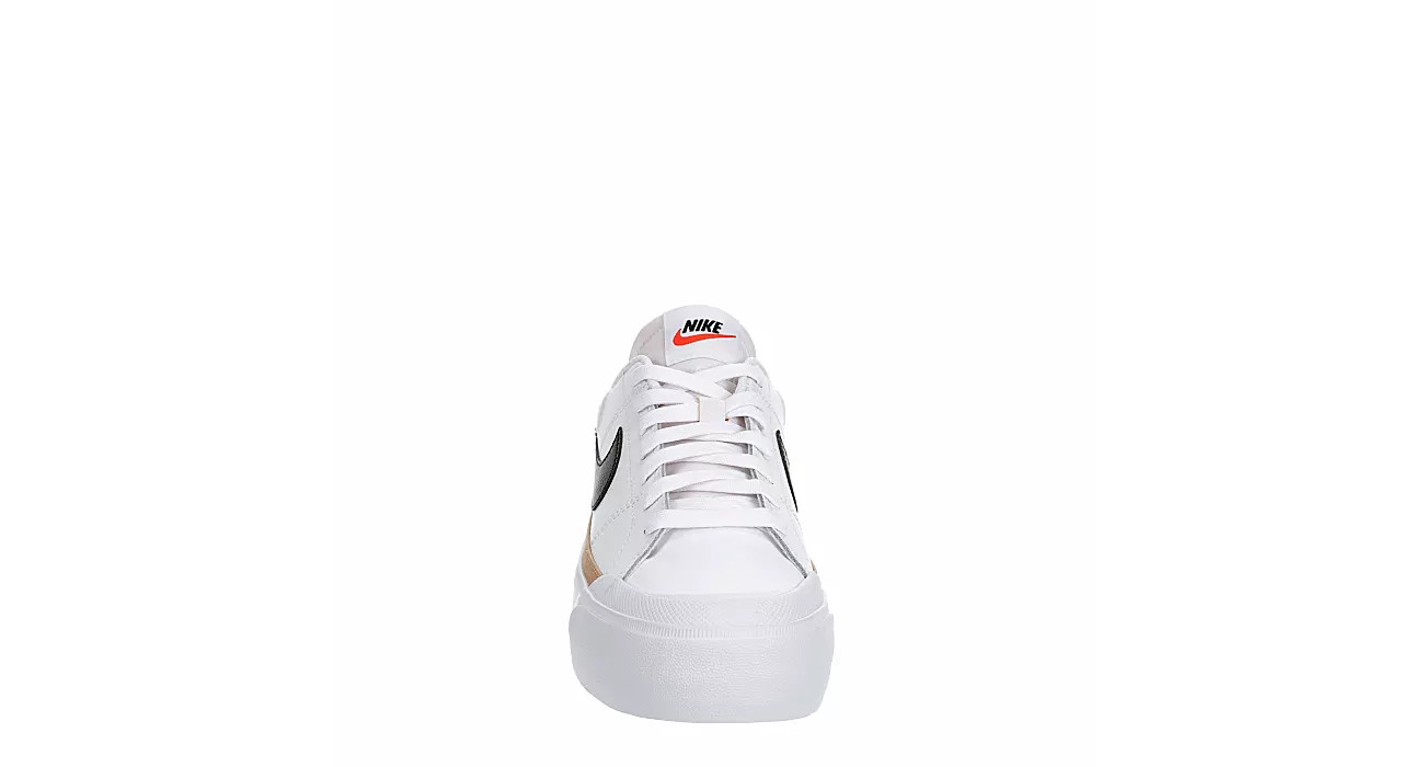 Nike Womens Court Legacy Lift Sneaker - White | Rack Room Shoes