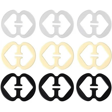 back clips bra strap clips for the back cross back convertors conceal straps and cleavage control bra clips | Walmart (US)