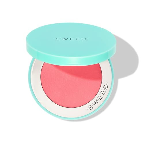 SWEED - Air Blush Cream | High Pigmented, Velvet Finish | Vegan, Cruelty-Free, Clean Beauty (Lucky, 1.4 oz | 40 g) | Amazon (US)