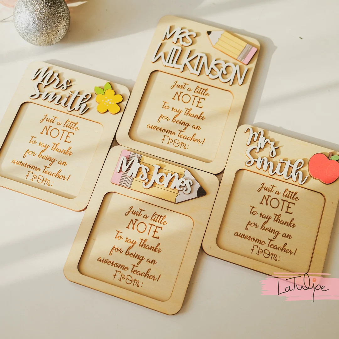 Sticky Note Holder for Teacher Teacher Sticky Note Holder - Etsy | Etsy (US)