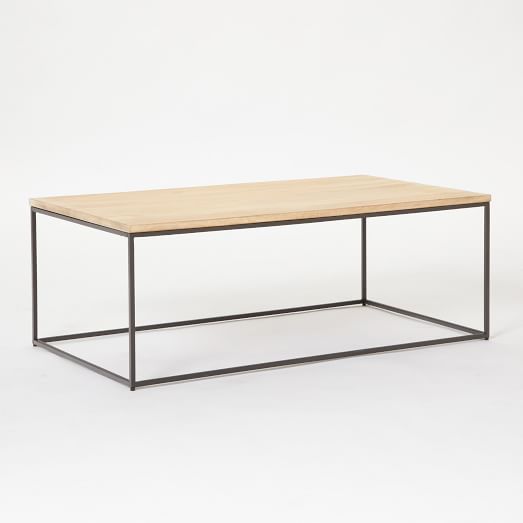 Streamline Rectangle Coffee Table (44"–52") | West Elm (US)