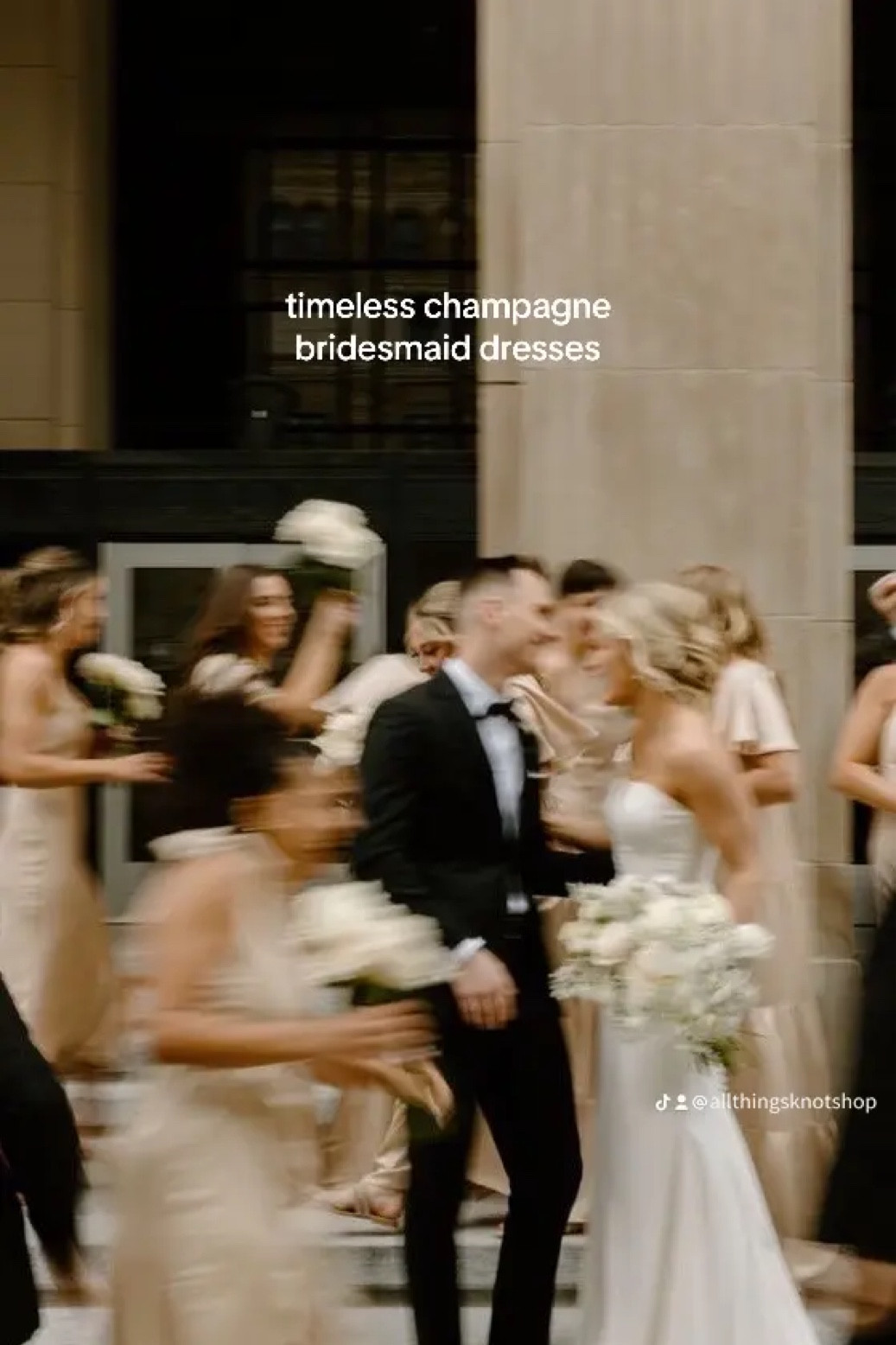 champagne bridesmaid dresses 

#LTKSeasonal #LTKwedding