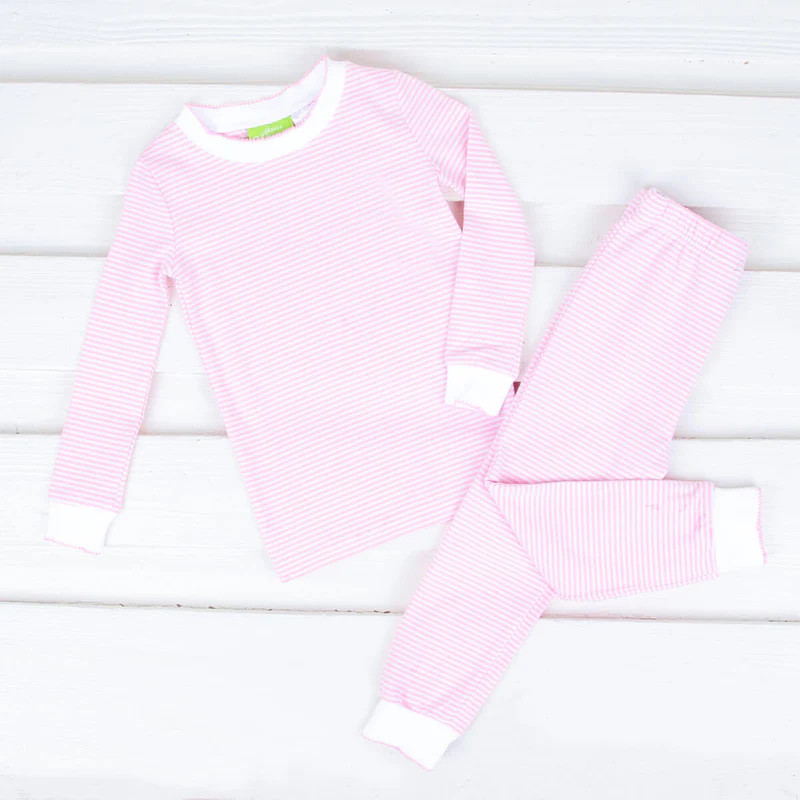 Pink Stripe Pajamas | Classic Whimsy