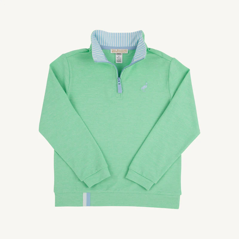 Grace Bay Green with Beale Street Blue Stripe | The Beaufort Bonnet Company