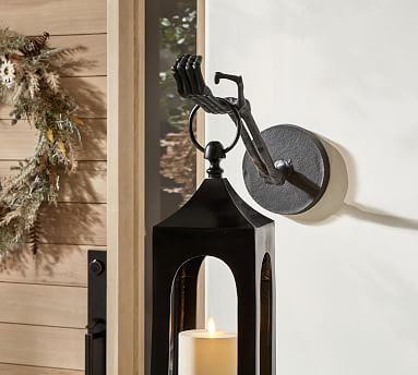 Skeleton Lantern Hooks - Set of 2 | Pottery Barn (US)