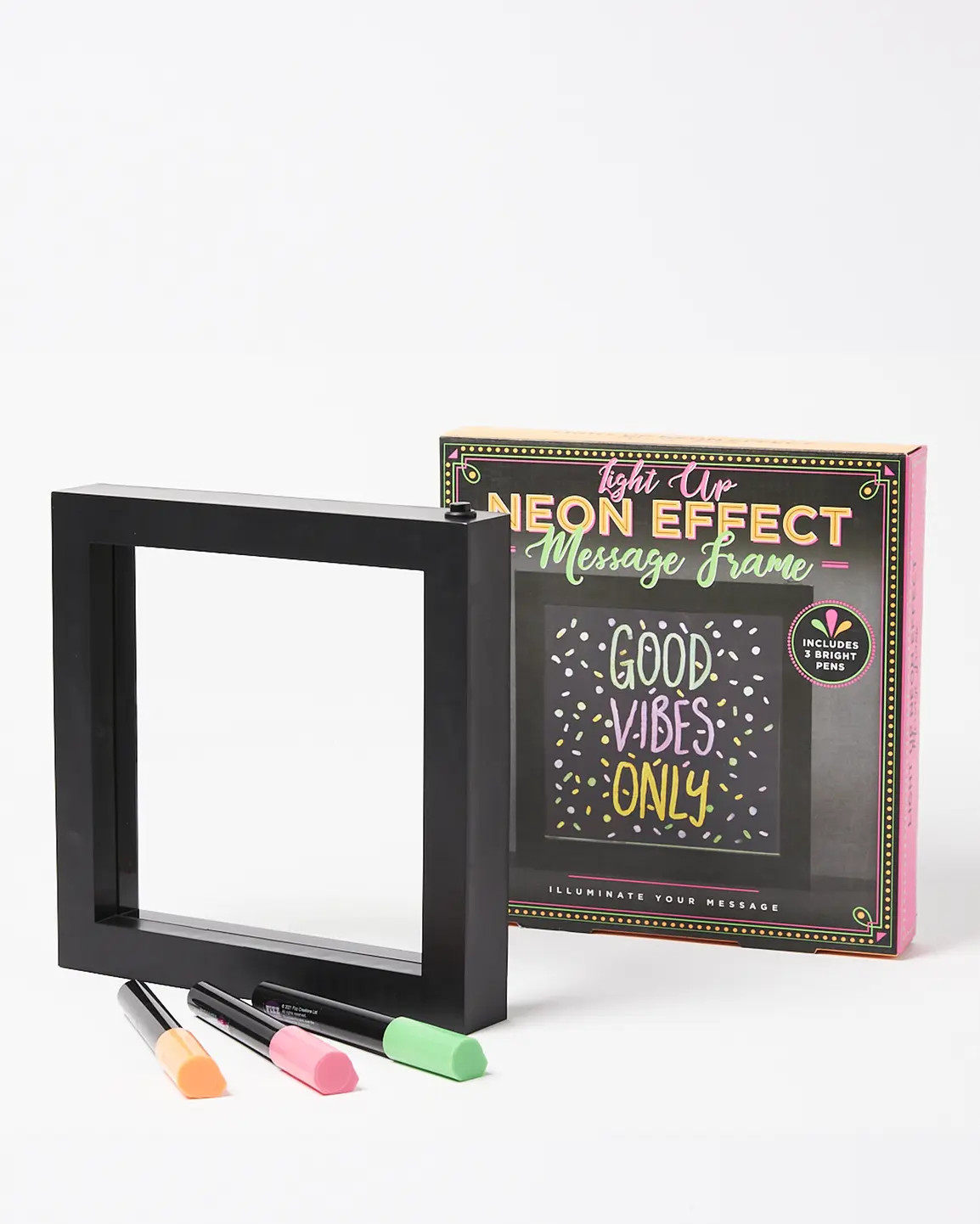 Light Up Neon Effect Message Frame | Oliver Bonas | Oliver Bonas (Global)