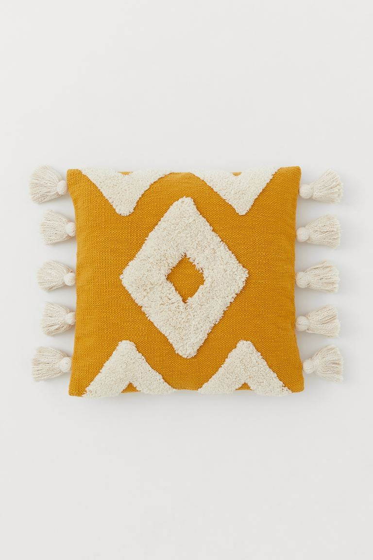 Cushion Cover with Tassels | H&M (US + CA)