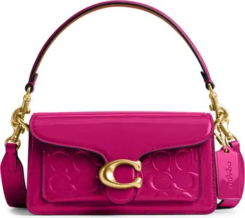 COACH Tabby 20 Signature Patent Leather Shoulder Bag | Nordstrom | Nordstrom