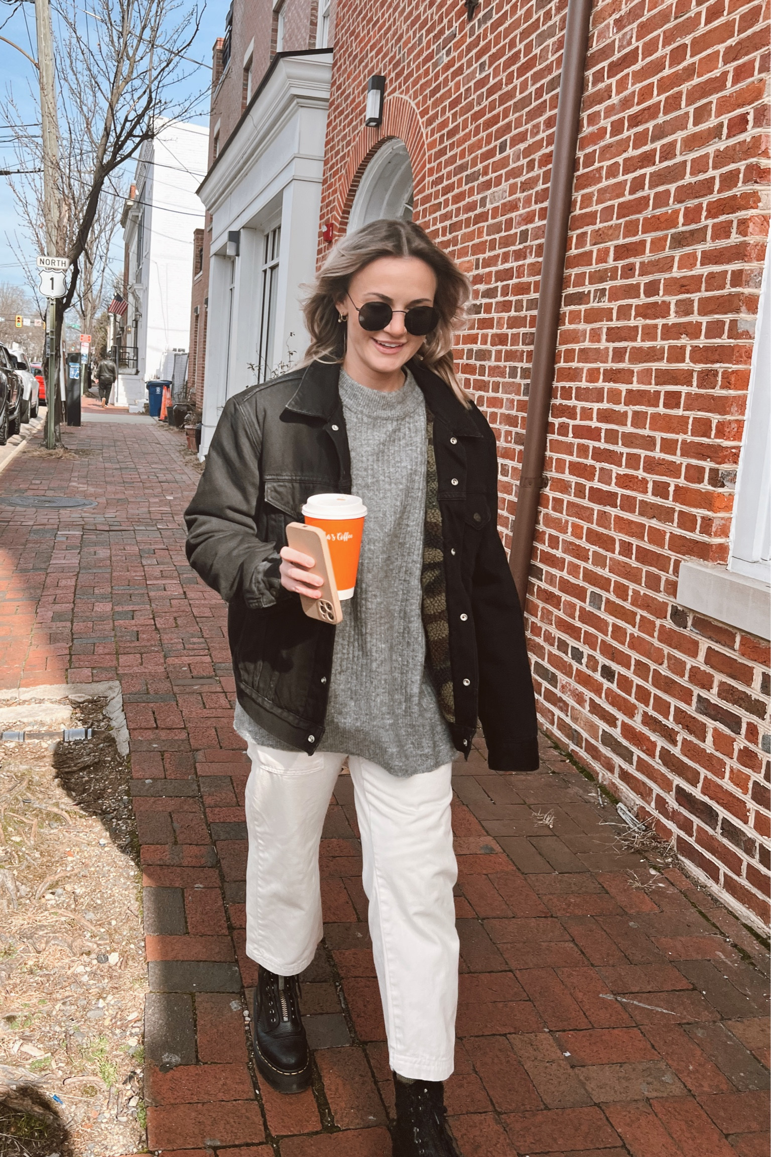 This Levi’s jacket i actually thrifted but i LOVE it. Found and linked a similar one. 
Casual outfit to shop and walk around town 
#thriftfind #levi #casual

#LTKSeasonal #LTKFind #LTKstyletip