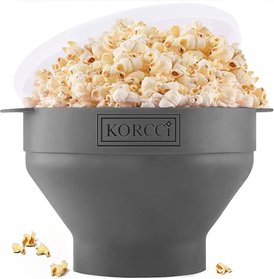 The Original Korcci Microwaveable Silicone Popcorn Popper, Microwave Popcorn Popper, Collapsible ... | Amazon (US)