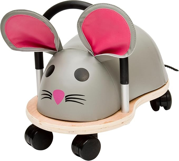 Wheelybug Toddler Wooden Ride-On, Multi-Directional Castor Wheels, Safety Certified Developmental... | Amazon (UK)