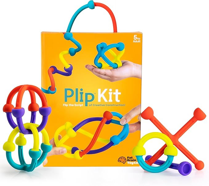 Fat Brain Toys Plip Kit, Building Toys for Creative Play, Creative Construction Play Set, Kids To... | Amazon (US)