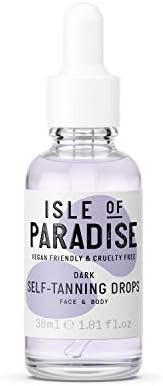 Isle of Paradise Self Tanning Drops - Color Correcting Self Tan Drops for Gradual Glow, Vegan and Cr | Amazon (US)