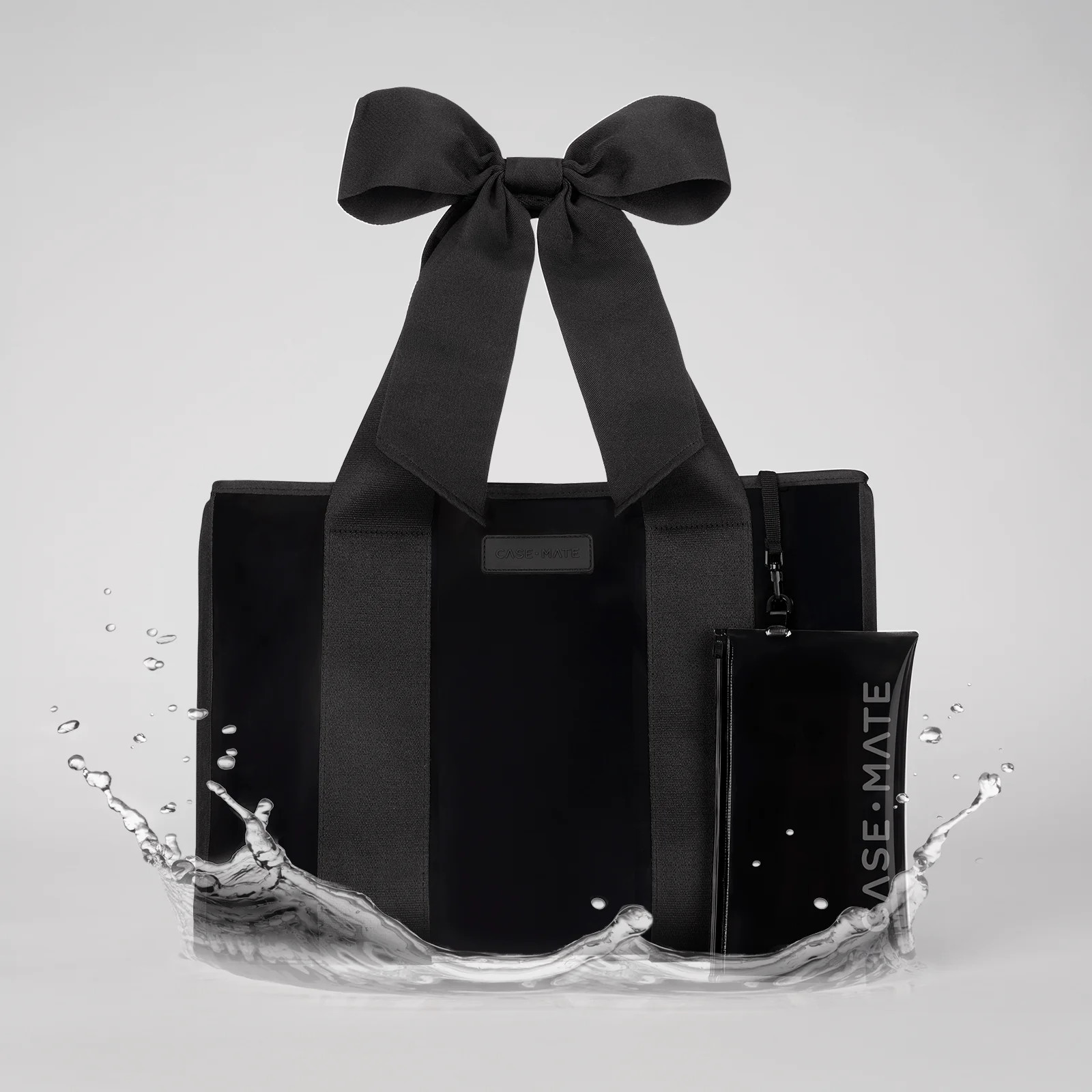 Special Edition Bow Beach Tote With Phone Pouch | Case-Mate
