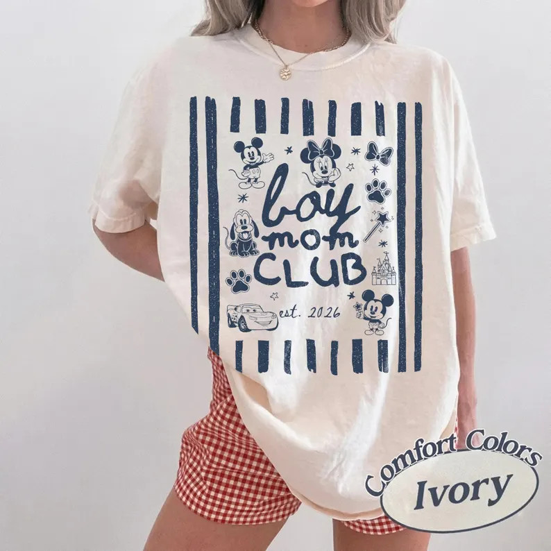 Disney Boy Mom Club Shirt, Mickey Mom of Boys Tee, Trendy Motherhood Shirt, Cute Mickey Mama Grap... | Etsy (Global)