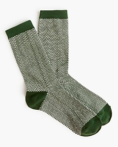 Herringbone trouser socks | J.Crew Factory