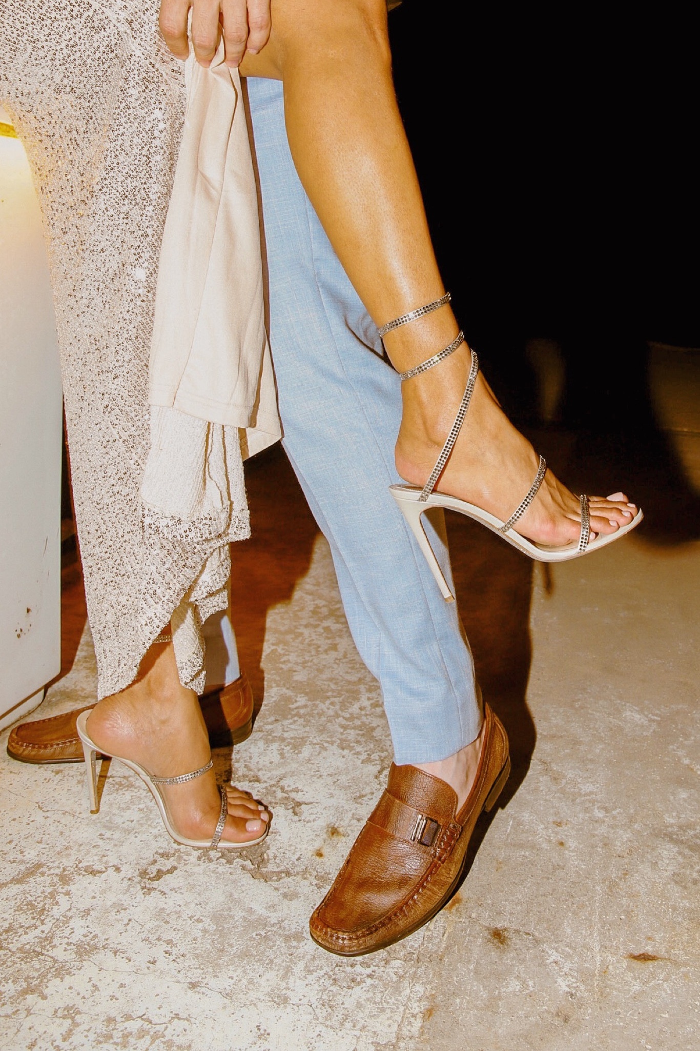 welcome party shoes 💍✨