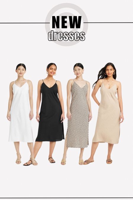 New linen slip dresses from A New Day 

#LTKfindsunder50 #LTKstyletip #LTKSeasonal