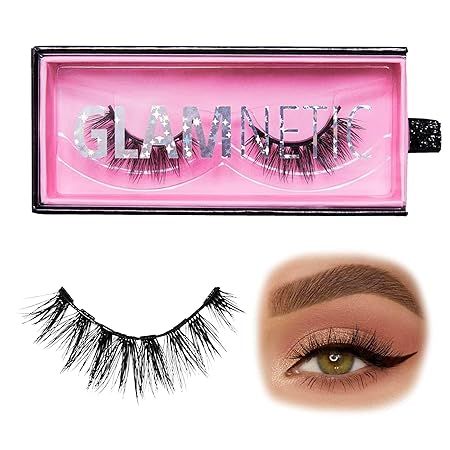 Glamnetic Lashes - Babygirl | Vegan Magnetic Eyelashes, Short Round Wispy Faux Mink Lashes, Natur... | Amazon (US)