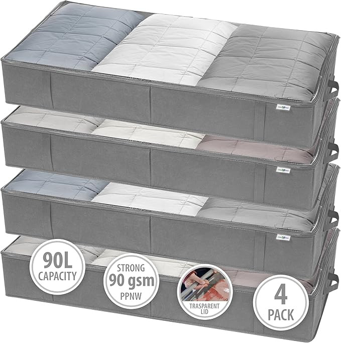 Closet Organizers and Storage - Maximize Space with Under Bed Storage Containers & Clothes Storag... | Amazon (US)