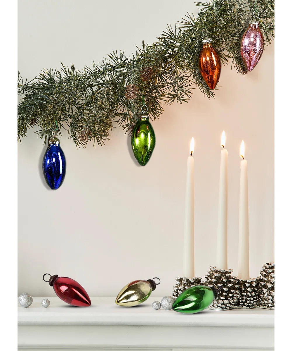 Glass Finial Ornament (Set of 12) | Wayfair North America