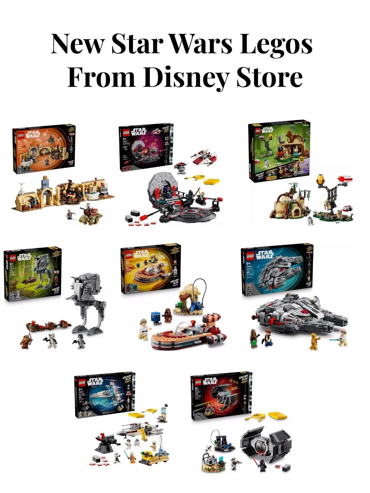 New Star Wars Lego sets from the Disney Store

#LTKTravel #LTKKids