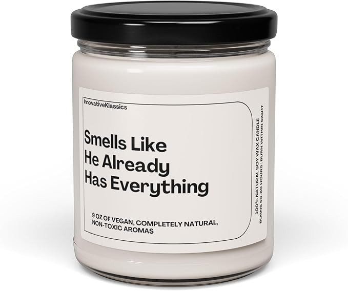 Gift for Men Who Have Everything Funny Gift for Him Dad Christmas Birthday Father's Day Gifts fro... | Amazon (US)