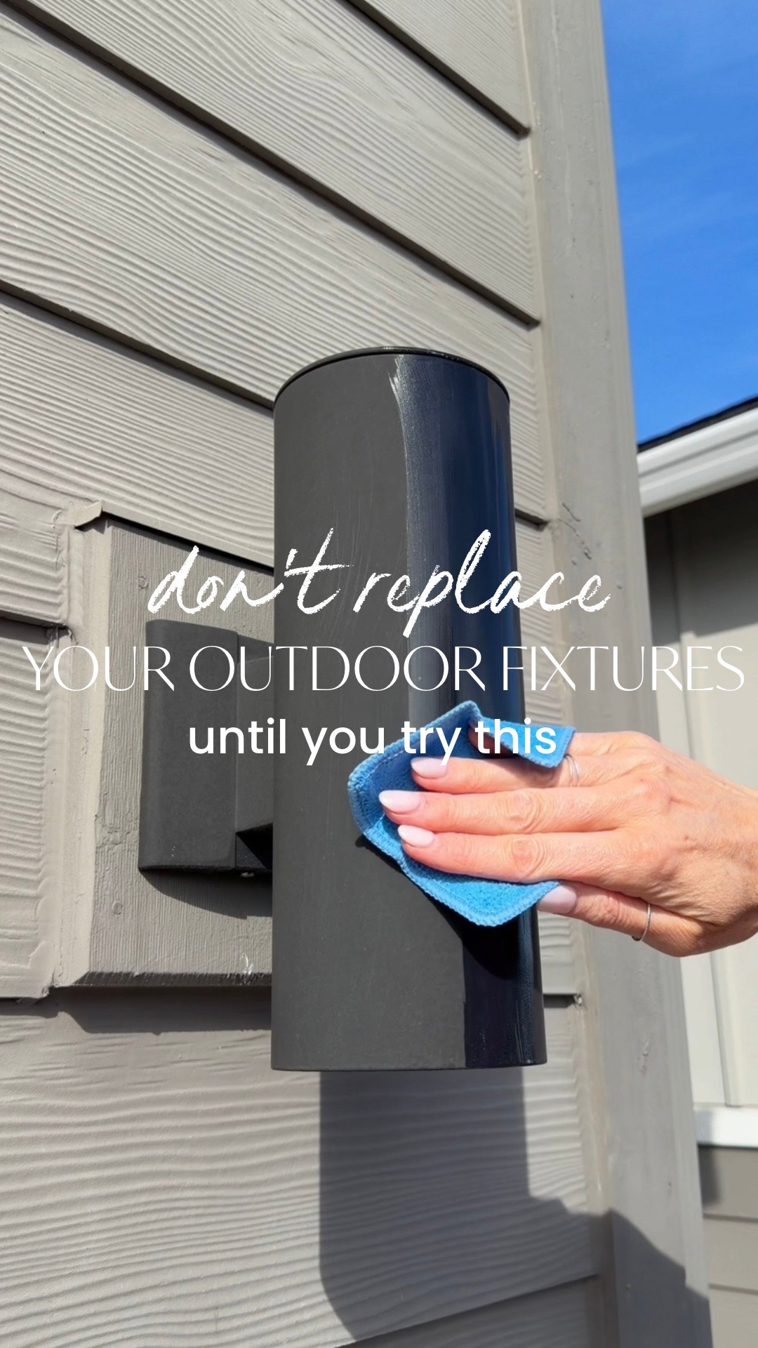 These are great for light fixtures, shutters, siding, grills, tables, benches, mail boxes, landscape lights, porch planters, flag poles, and more! These are a MUST on my outdoor list of everything I use for cleaning, maintenance, and upkeep of my exterior spaces! 

You won’t realize how faded your outdoor fixtures are until you use these! Some things might need a couple coats, but the difference is HUGE and it lasts!!!! Your outdoor space will be brought back to life!!!! 

- Revitalize and enhance the appearance of outdoor surfaces
- Simply wipe on to renew and protect 
- Multi surface formula helps restore color on vinyl, plastic, metal and more
- helps protect from fading & sun damage 
- quick and easy to use 
- no mixing or prep needed 
- available in pre saturated wipes or liquid 

On sale as of the time of this posting*

#diy #outdoor #lights #landscape #furniture

#LTKSeasonal #LTKHome