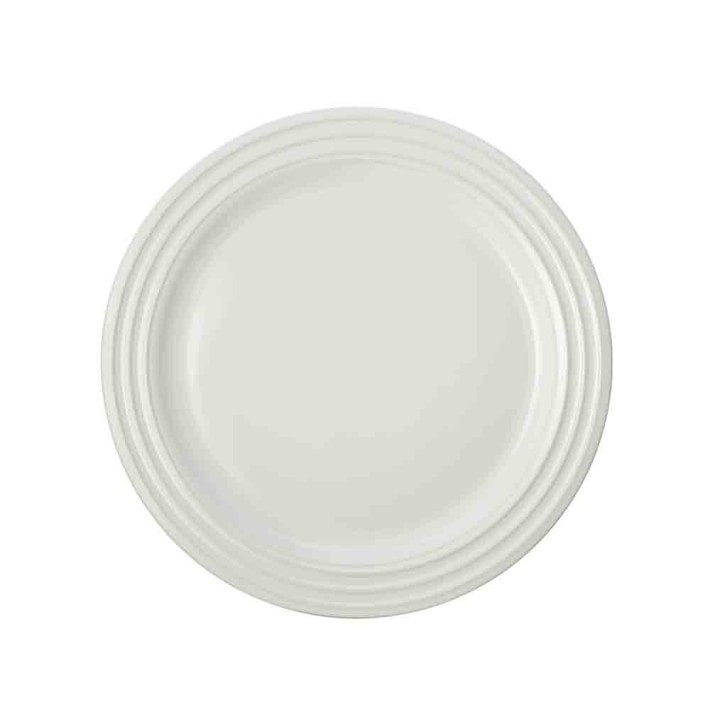 Le Creuset Vancouver Dinner Plates, Set of 4, White, 10 1/2" | Williams-Sonoma