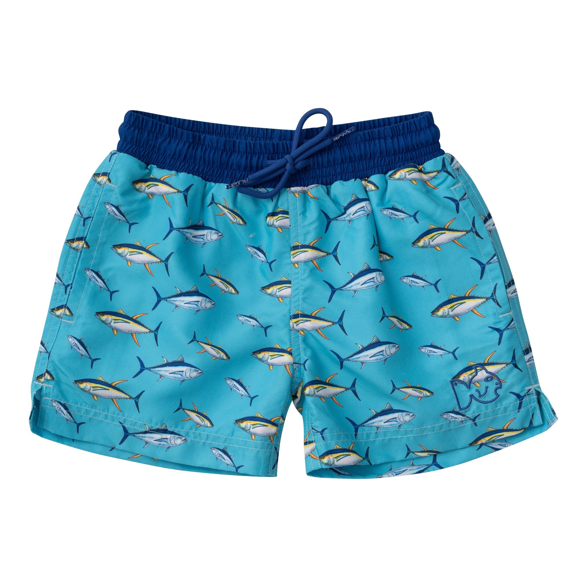 Boogie Board Swim Trunk in Scuba Beach Tuna Party Print | PRODOH