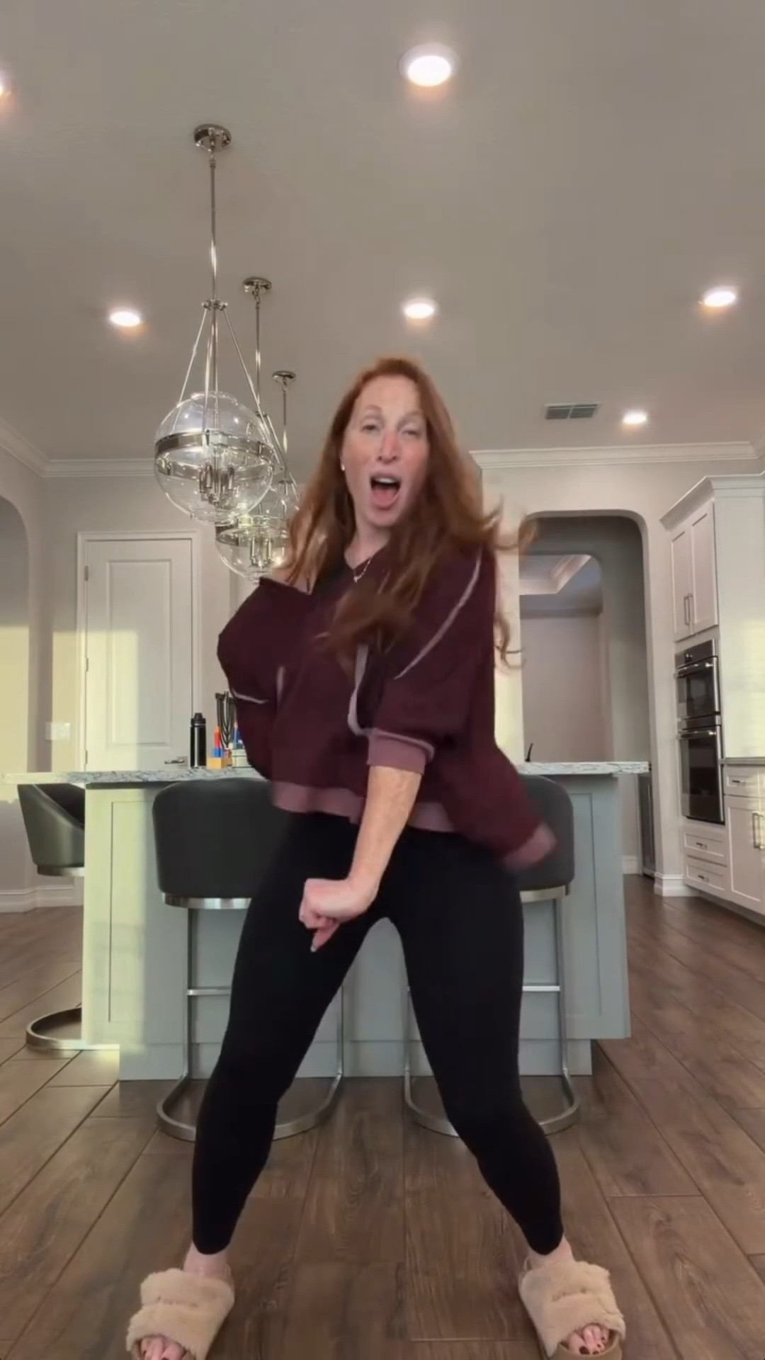 The music choices are so funny with these dances! Anywayyyyy…I’m wearing a size medium in the bodysuit. It’s sooooo comfy! The hoodie poncho is so old! It’s FP Movement. If I can find it at any point I’ll link it here!

Bodysuit @vuoriclothing
Poncho/hoodie @fpmovement

#LTKActive #LTKFindsUnder50 #LTKMidsize