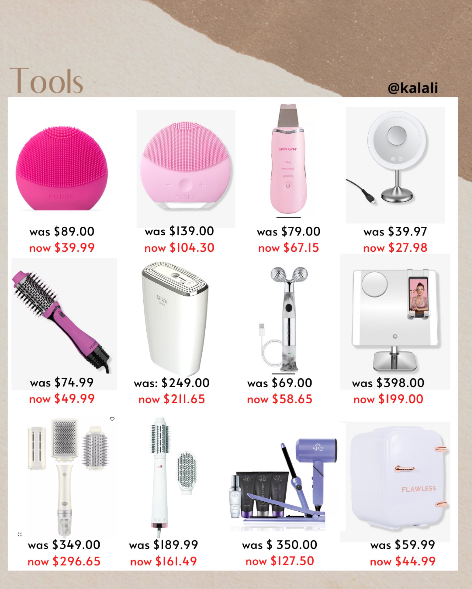 Great hair, skincare, and other tools on sale. 
.
.
.
#ltksale
#ltkunder100
#ltkstyle
#ltkbeauty
#skincare
#beauty
#tools
#deal
#deals
#sale
#ltkcon
#ltku

#LTKbeauty #LTKsalealert #LTKCon