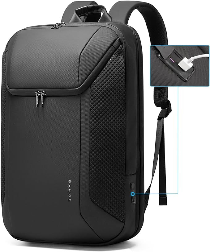 BANGE Men's Backpack for Work, Travel Laptop Backpack Fits 15.6 Inch Notebook, Business Work Back... | Amazon (US)