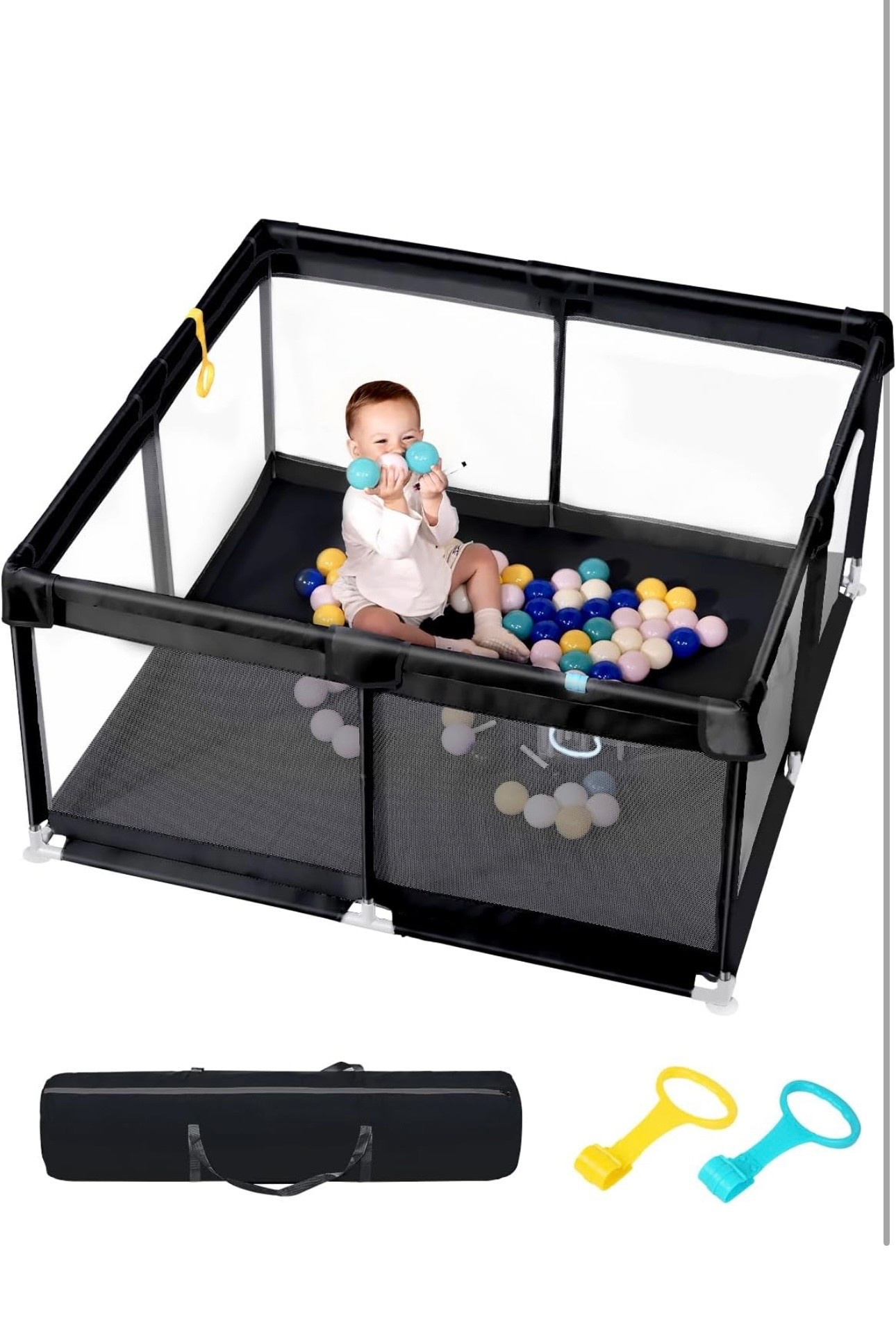I’ve shared our portable playpen, now it time to share our at home one. We love this 50X50 size that fits perfect in our living room. Allows little man to play but also allows us to get things done without worrying what he is getting into! 

#LTKBaby #LTKFamily #LTKKids