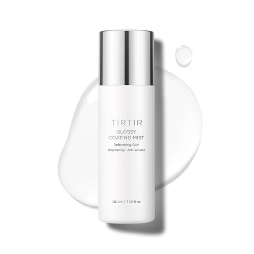 TIRTIR Glossy Coating Mist 3.38 fl. oz, Illuminating Polyglutamic Acid Face Mist for Fresh, Glowing Skin,Cooling, Soothing, Makeup Prep Spray | Amazon (US)
