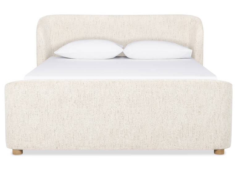Gabi Bed -Pascal Cream, QUEEN | Urban Barn