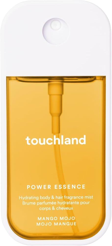 Touchland Hydrating Body & Hair Fragrance Mist, Mango Mojo, 2 FL. OZ. Travel Size Body Spray | Amazon (US)